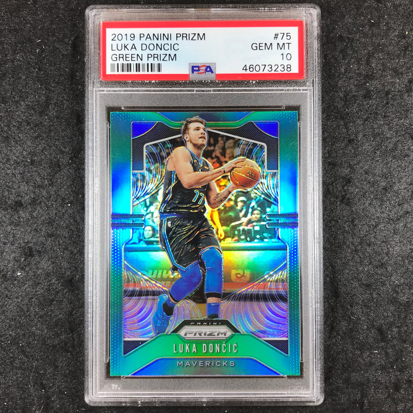 2019 Panini Prizm LUKA DONCIC #75 PSA 10 (238)