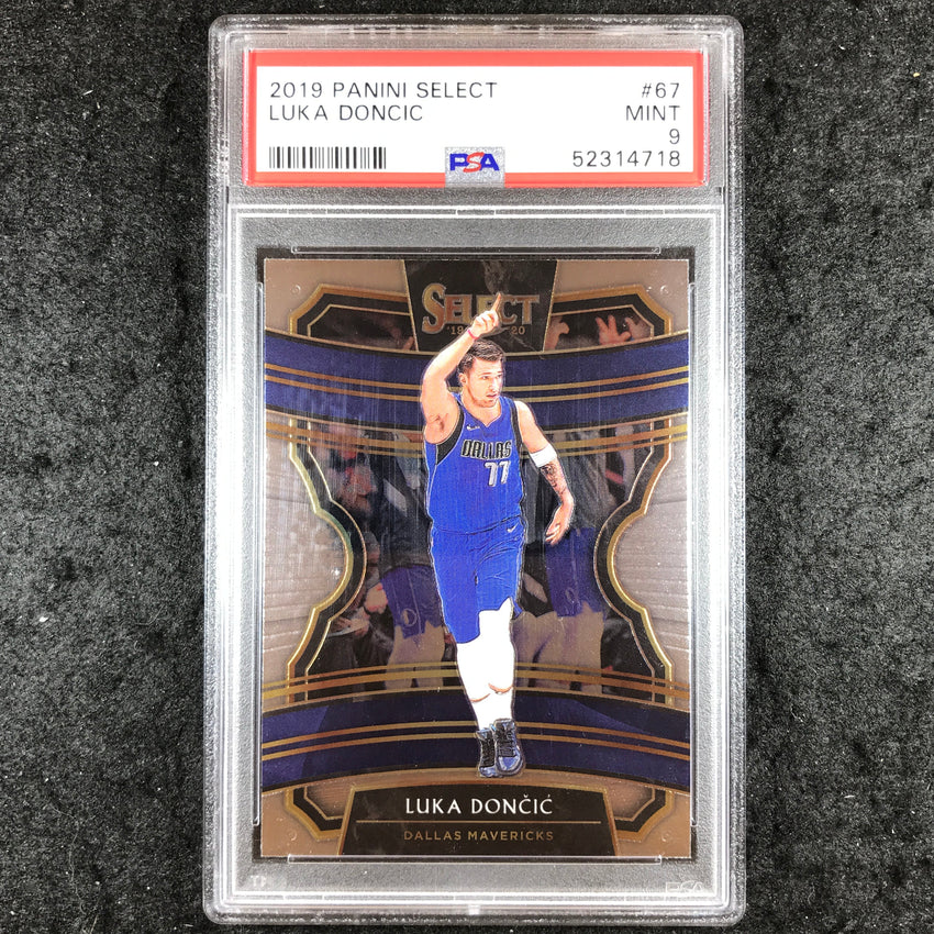 2019 Panini Select LUKA DONCIC Base #67 PSA 9 (718)
