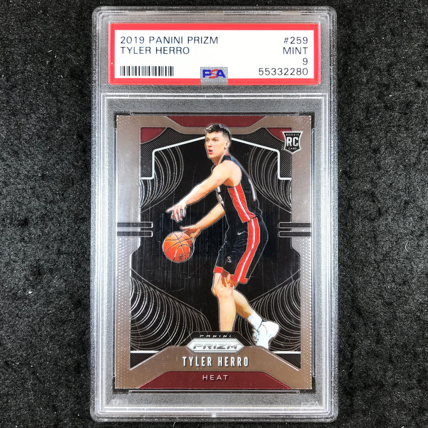 2019 Prizm TYLER HERRO Rookie Base #259 PSA 9 (280)