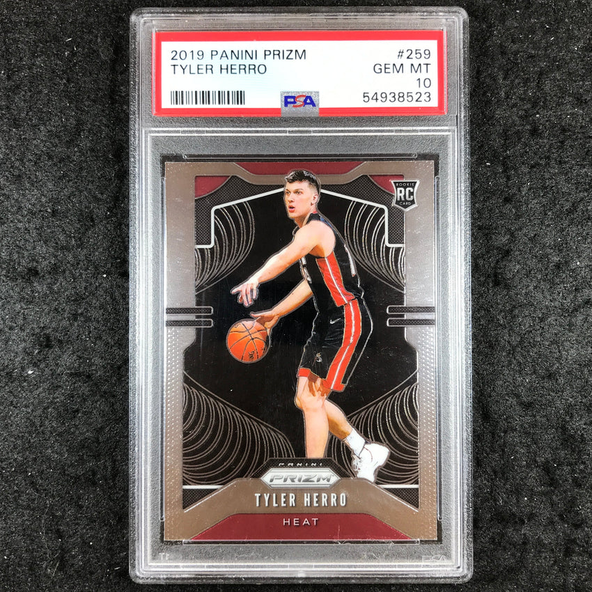 2019 Prizm TYLER HERRO Rookie Base #259 PSA 10 (523)