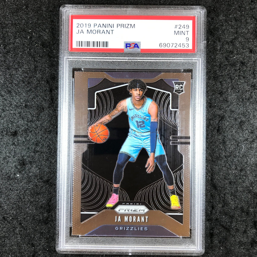 2019 Prizm JA MORANT Rookie Base #249 PSA 9 (453)