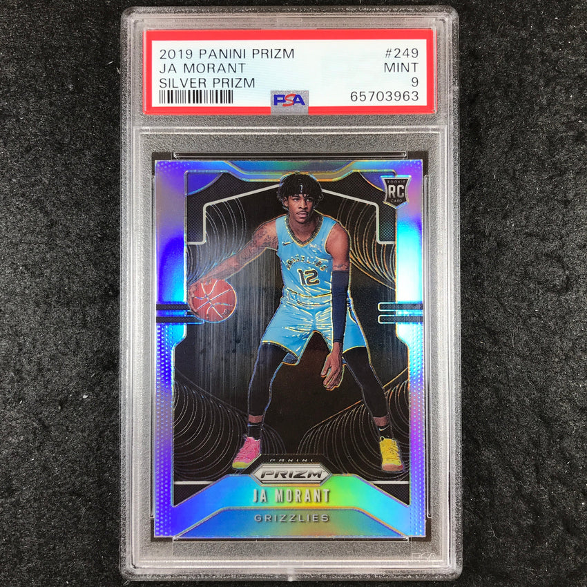 2019 Prizm JA MORANT Rookie Silver #249 PSA 9 (963)
