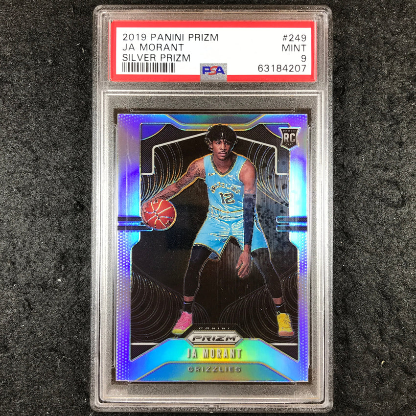 2019 Prizm JA MORANT Rookie Silver #249 PSA 9 (207)