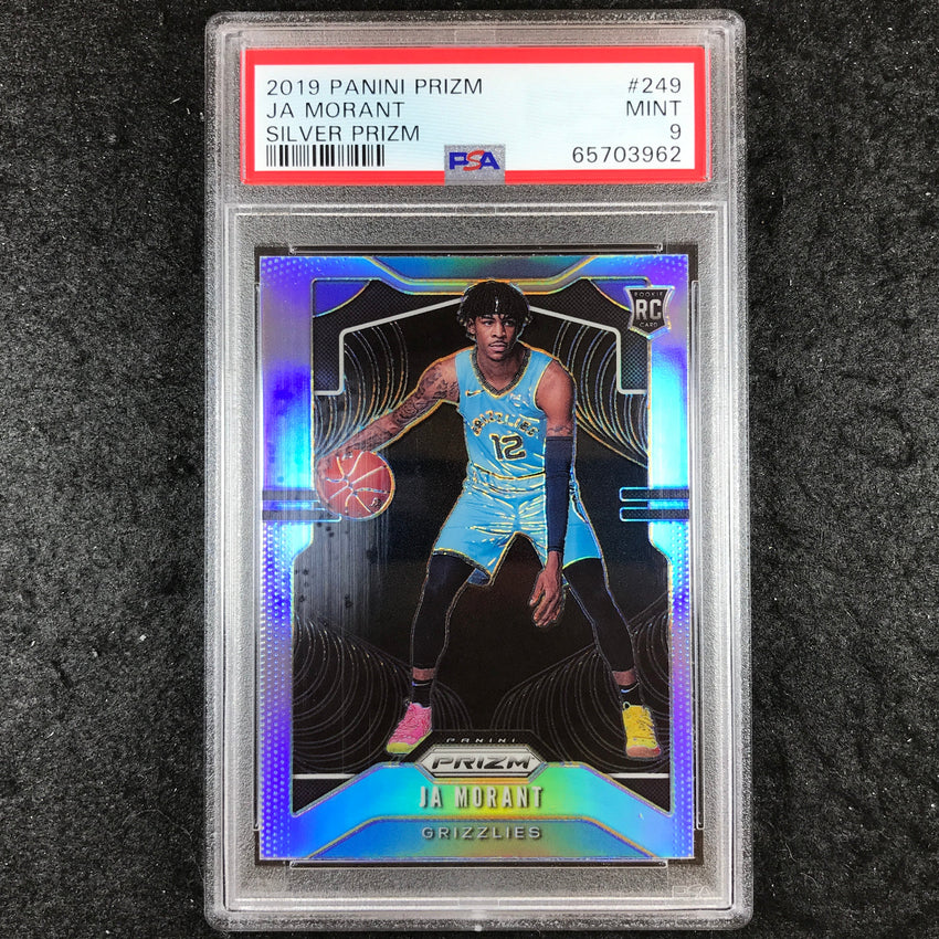 2019 Prizm JA MORANT Rookie Silver #249 PSA 9 (962)