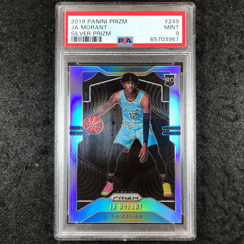 2019 Prizm JA MORANT Rookie Silver #249 PSA 9 (967)