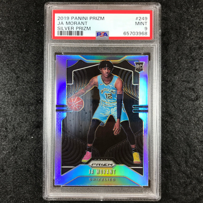 2019 Prizm JA MORANT Rookie Silver #249 PSA 9 (968)