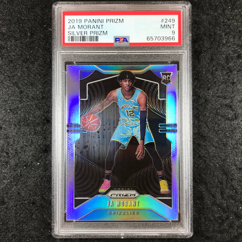 2019 Prizm JA MORANT Rookie Silver #249 PSA 9 (966)
