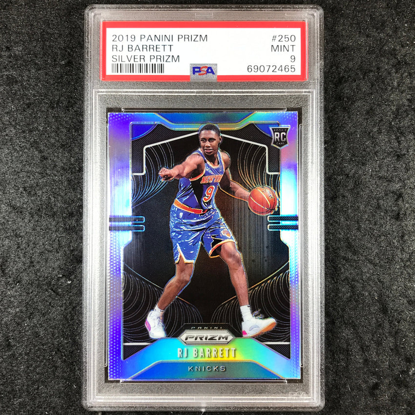 2019 Prizm RJ BARRETT RookieSilver #250 PSA 9 (465)