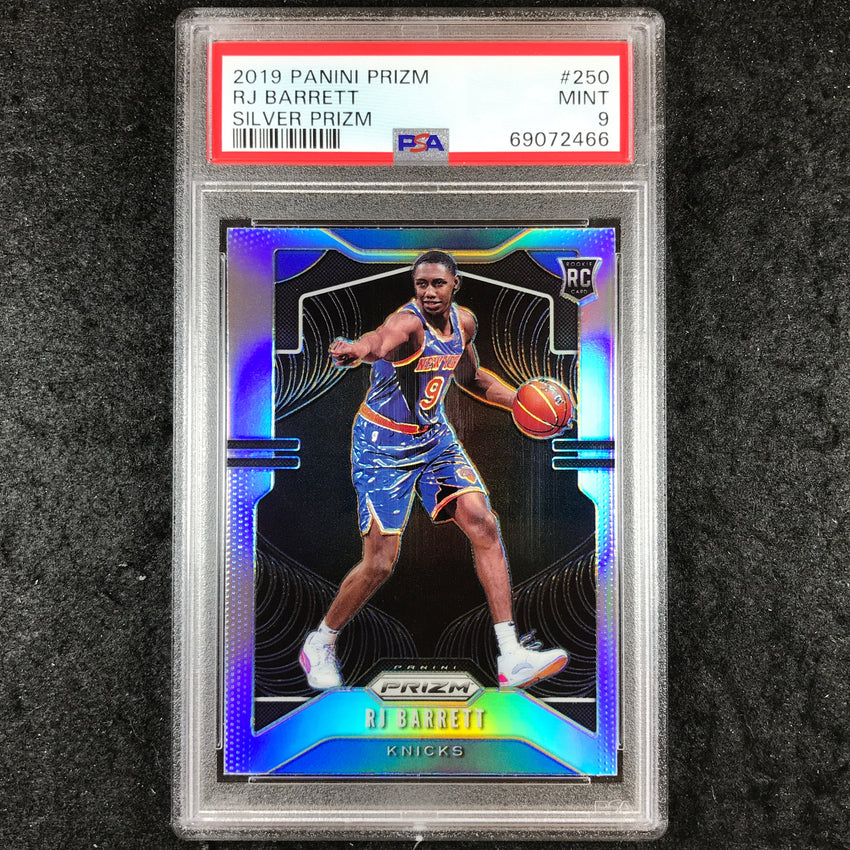 2019 Prizm RJ BARRETT Rookie Silver #250 PSA 9 (466)