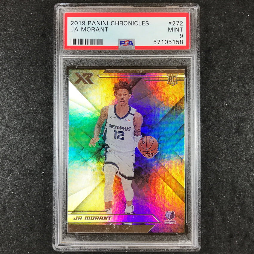 2019 Panini Chronicles JA MORANT Rookie XR #272 PSA 9 (158)