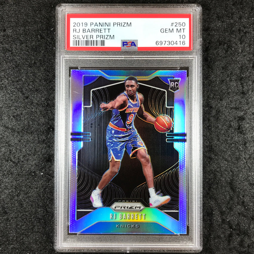 2019 Prizm RJ BARRETT Rookie Silver #250 PSA 10 (416)
