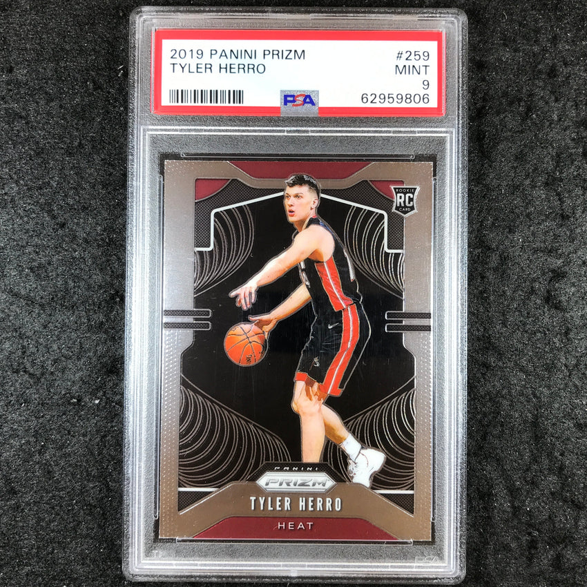 2019 Prizm TYLER HERRO Rookie Base #259 PSA 9 (806)