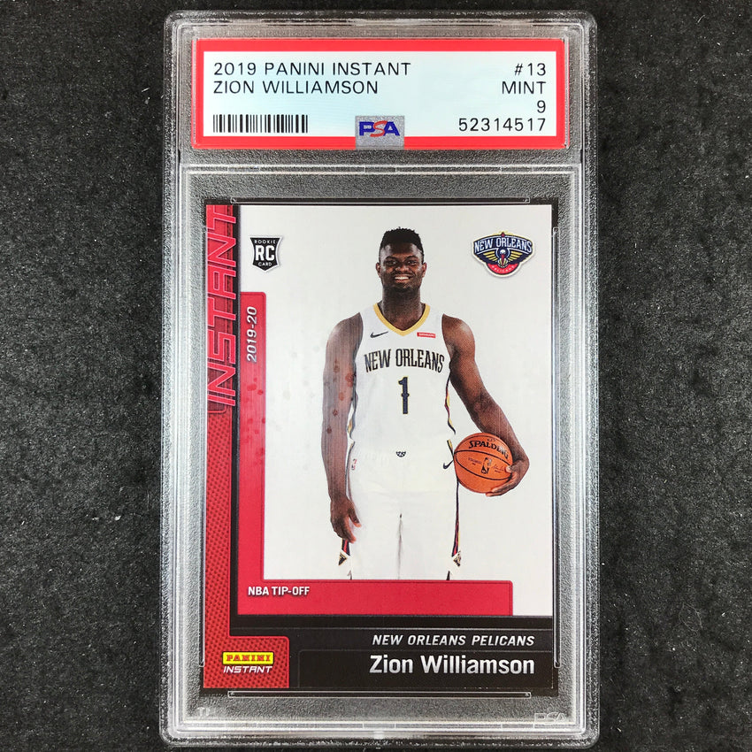 2019 Panini Instant ZION WILLIAMSON Rookie #13 PSA 9 (517)
