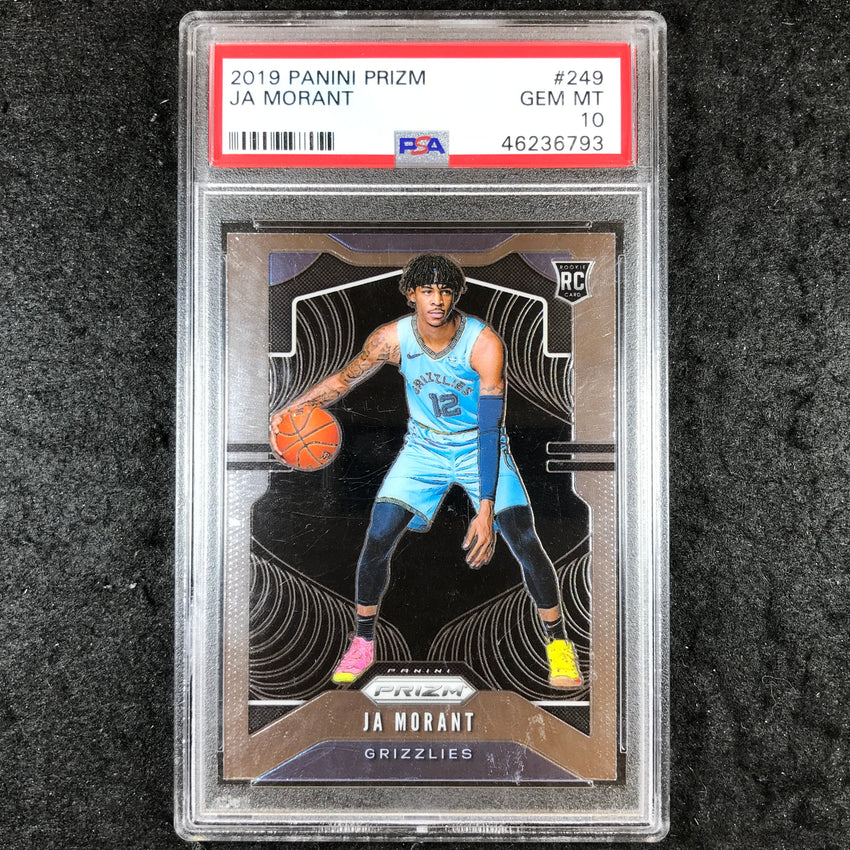 2019 Prizm JA MORANT Rookie Base #249 PSA 10 (793)