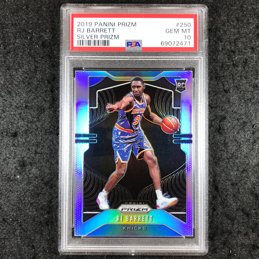 2019 Prizm RJ BARRETT Rookie Silver #250 PSA 10 (471)