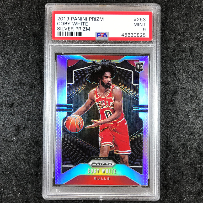 2019 Prizm COBY WHITE Rookie Silver #253 PSA 9 (825)