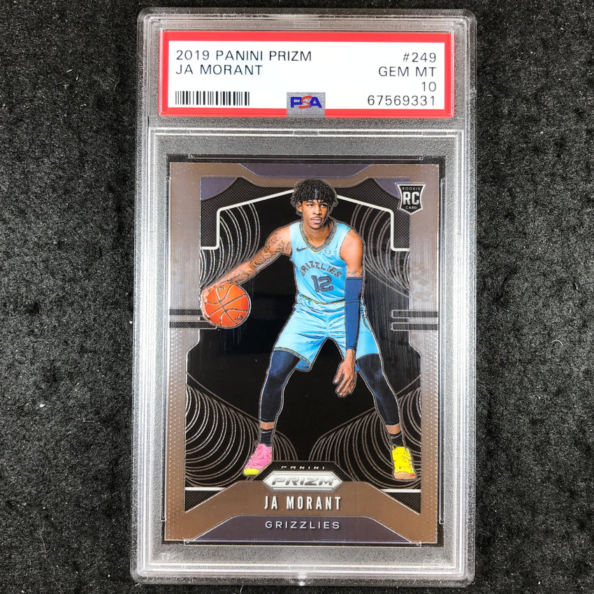 2019 Prizm JA MORANT Rookie Base #249 PSA 10 (331)