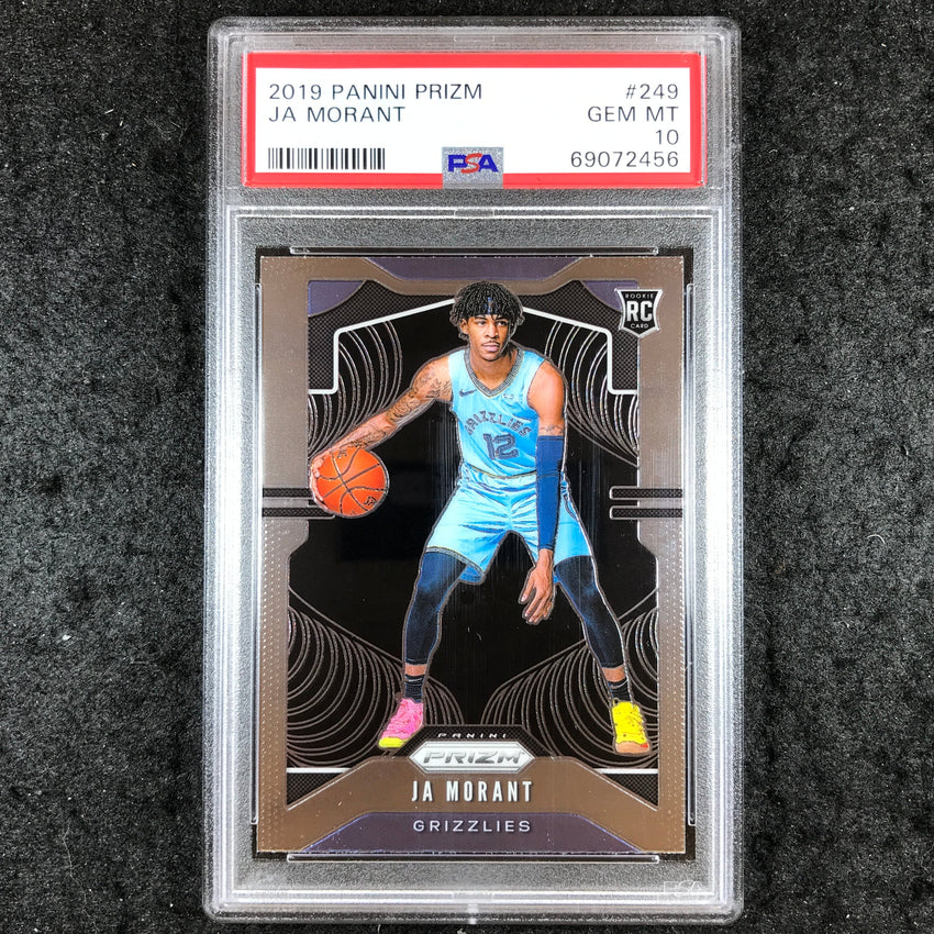 2019 Prizm JA MORANT Rookie Base #249 PSA 10 (456)