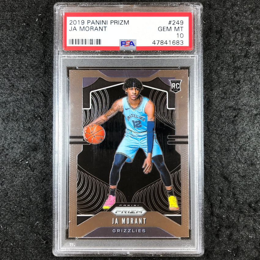2019 Prizm JA MORANT Rookie Base #249 PSA 10 (683)