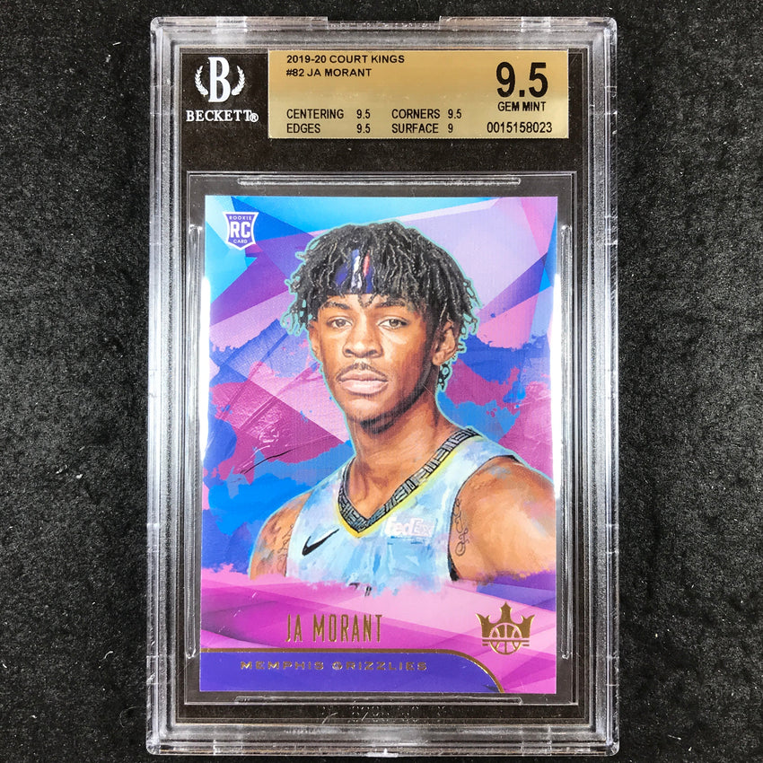 2019 Court Kings JA MORANT Rookies I #82 BGS 9.5 (023)
