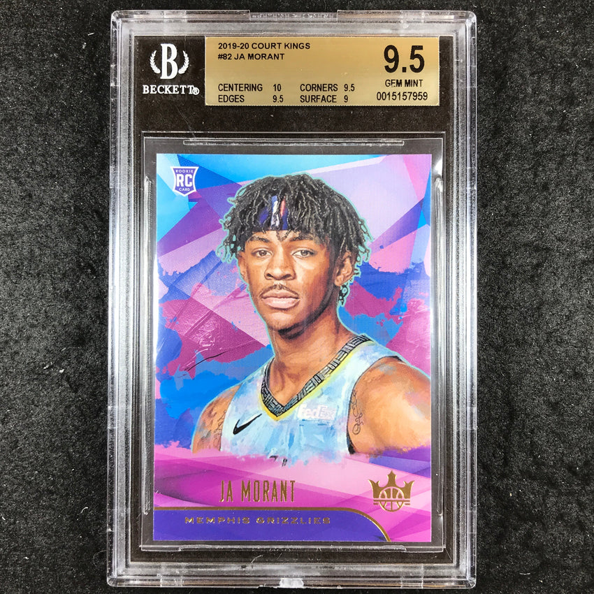 2019 Court Kings JA MORANT Rookies I #82 BGS 9.5 (959)