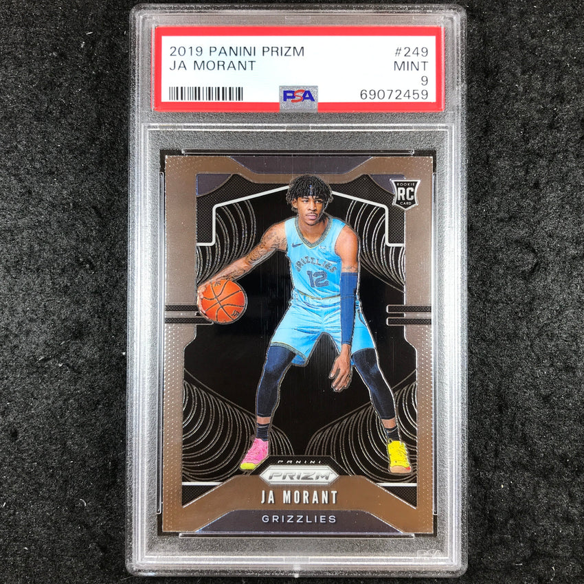 2019 Prizm JA MORANT Rookie Base #249 PSA 9 (459)