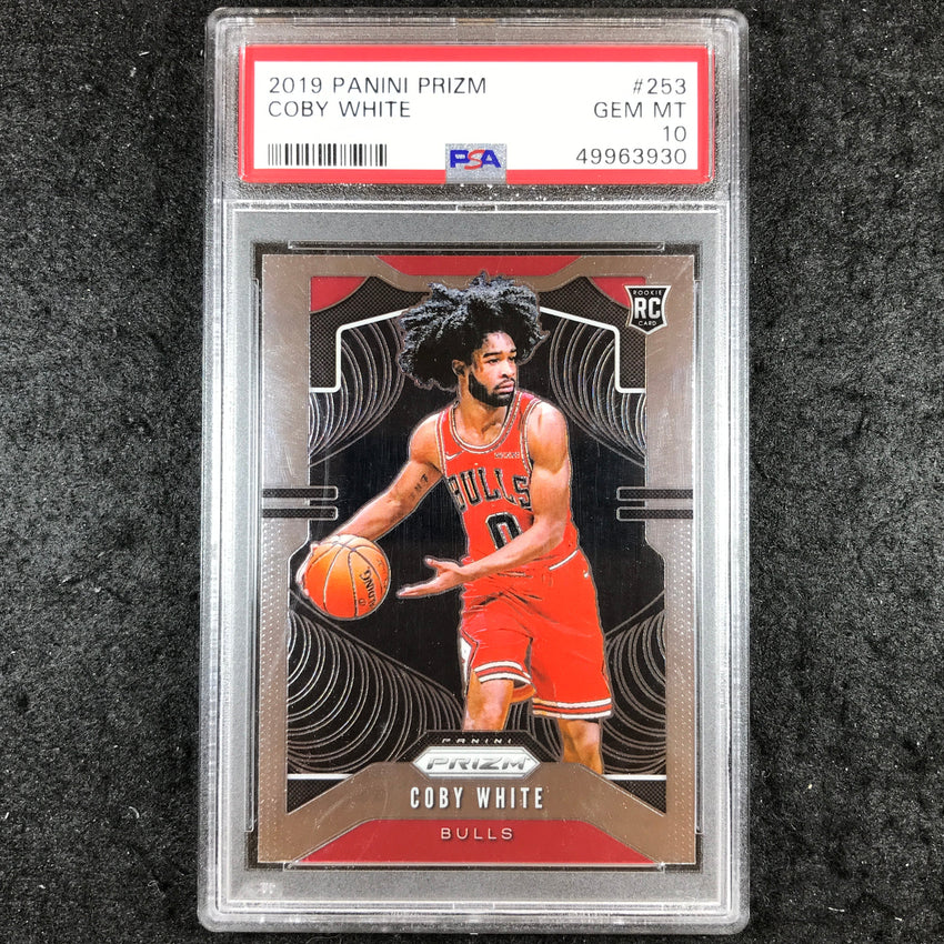 2019 Prizm COBY WHITE Rookie Base #253 PSA 10 (930)