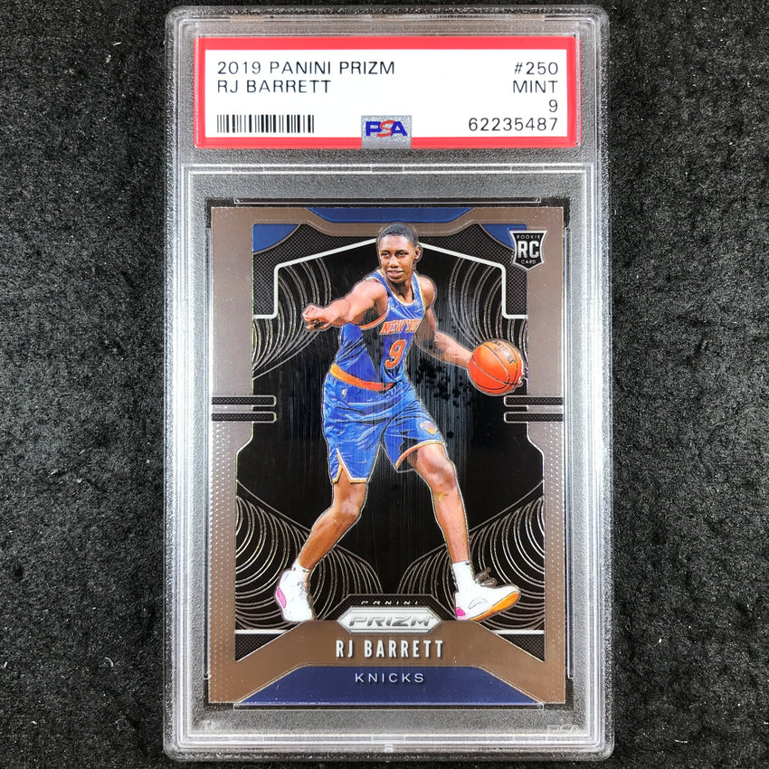2019 Prizm RJ BARRETT Rookie Base #250 PSA 9 (487)