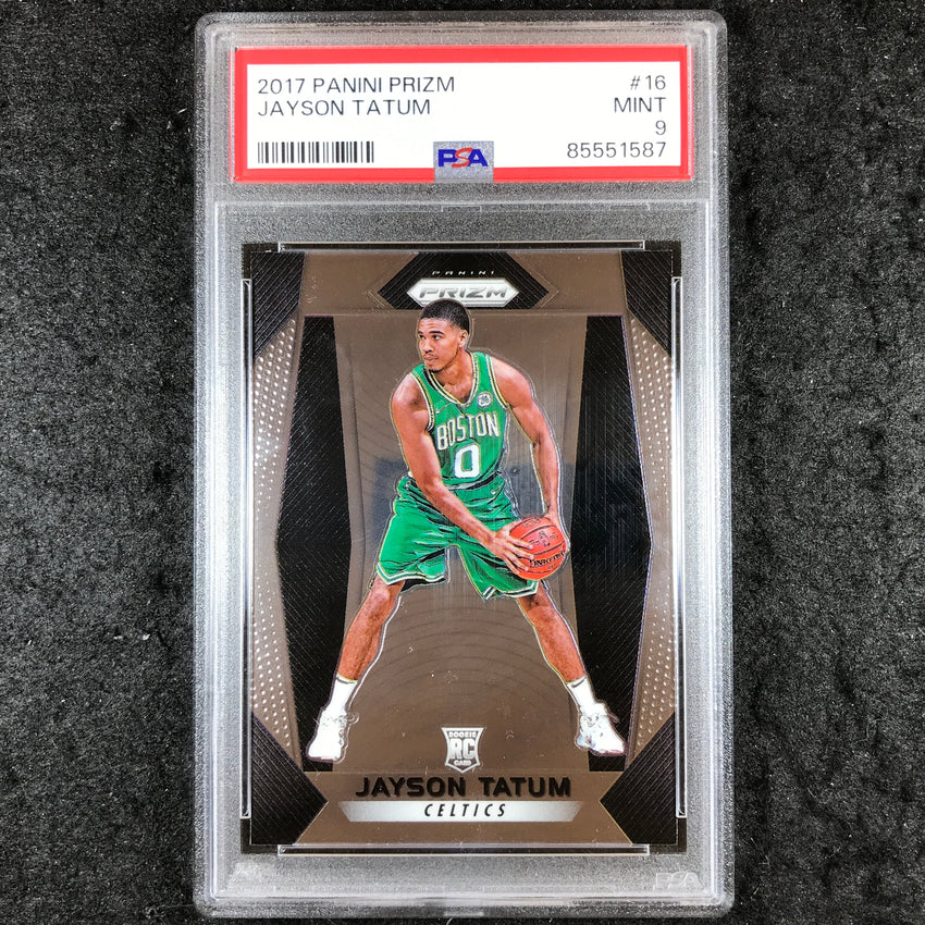 2017 Prizm JAYSON TATUM Rookie Base #16 PSA 9 (587)