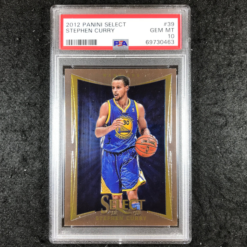 2012 Panini Select STEPHEN CURRY #39 PSA 10 (463)