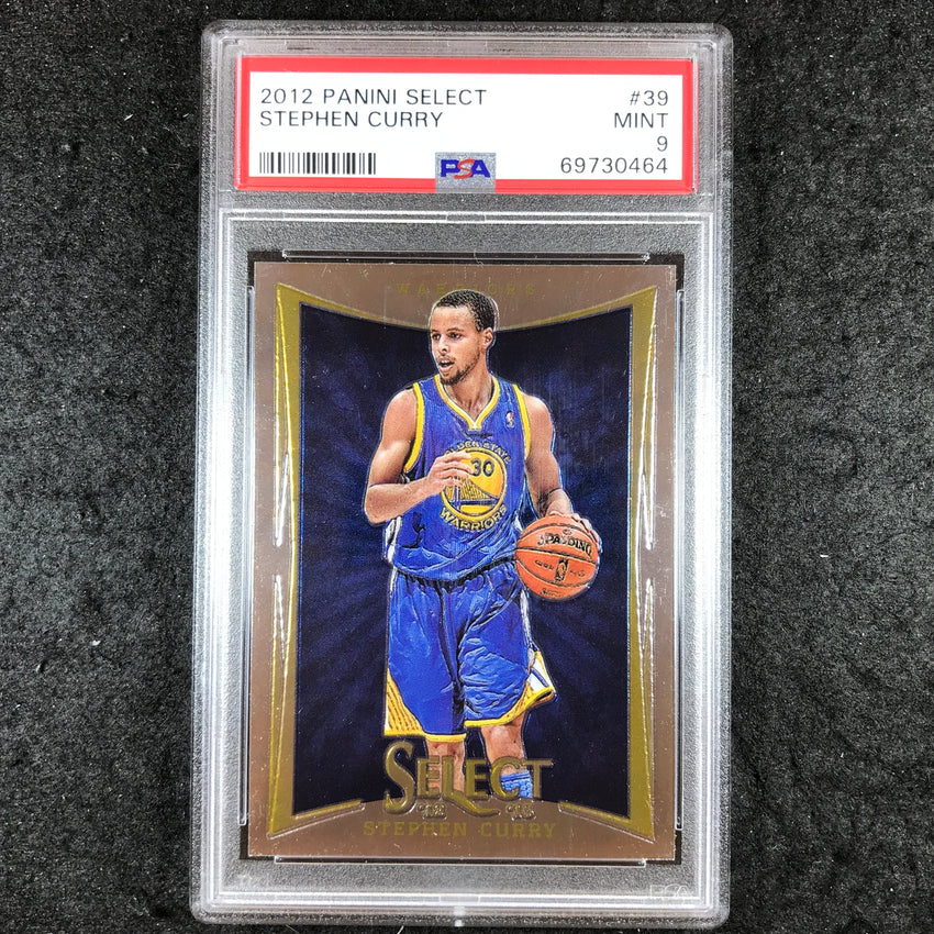 2012 Panini Select STEPHEN CURRY #39 PSA 9 (464)