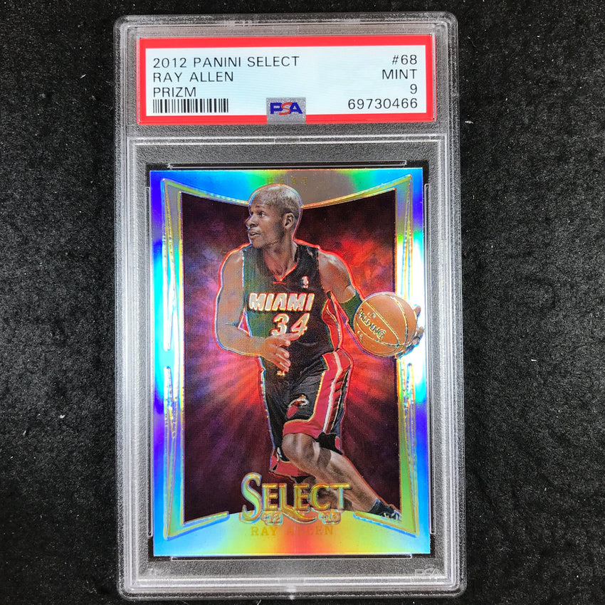 2012 Panini Select RAY ALLEN Prizm #68 PSA 9 (466)