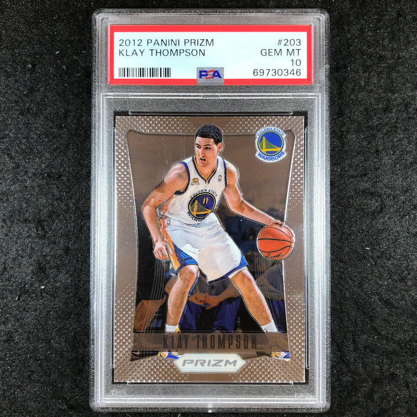 2012 Prizm KLAY THOMPSON Base #203 PSA 10 (346)