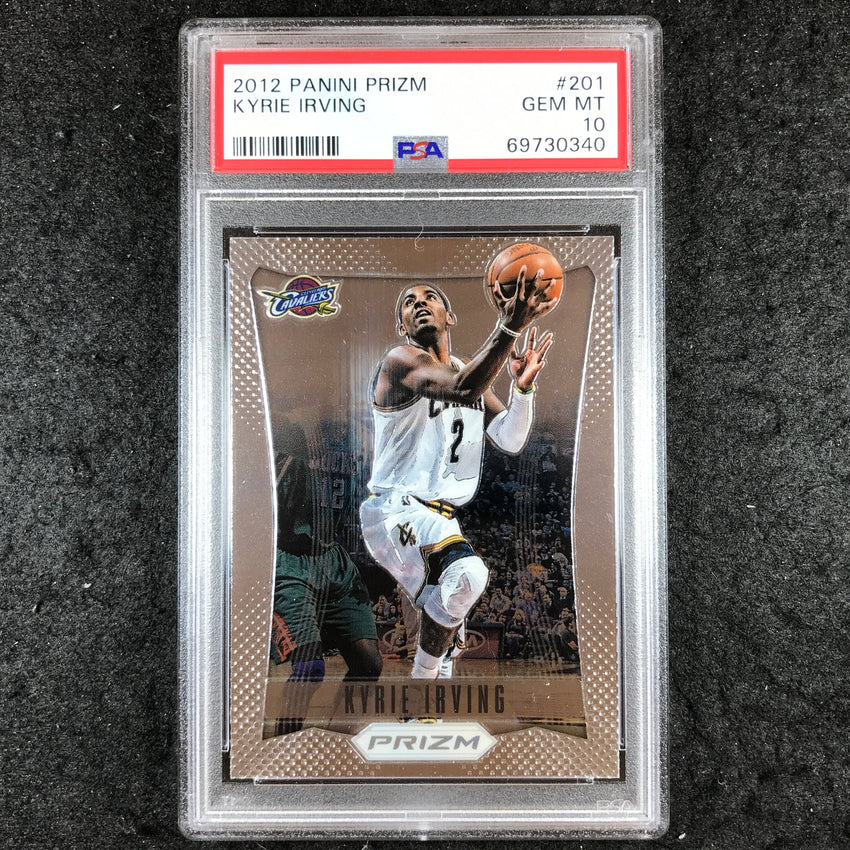 2012 Prizm KYRIE IRVING Base #201 PSA 10 (340)