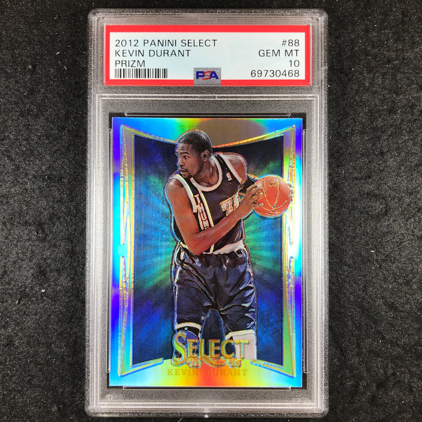 2012 Panini Select KEVIN DURANT #88 PSA 10 (468)