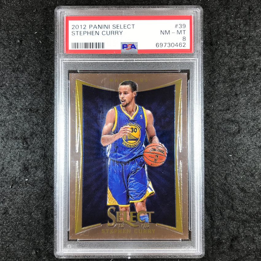 2012 Panini Select STEPHEN CURRY #39 PSA 8 (462)