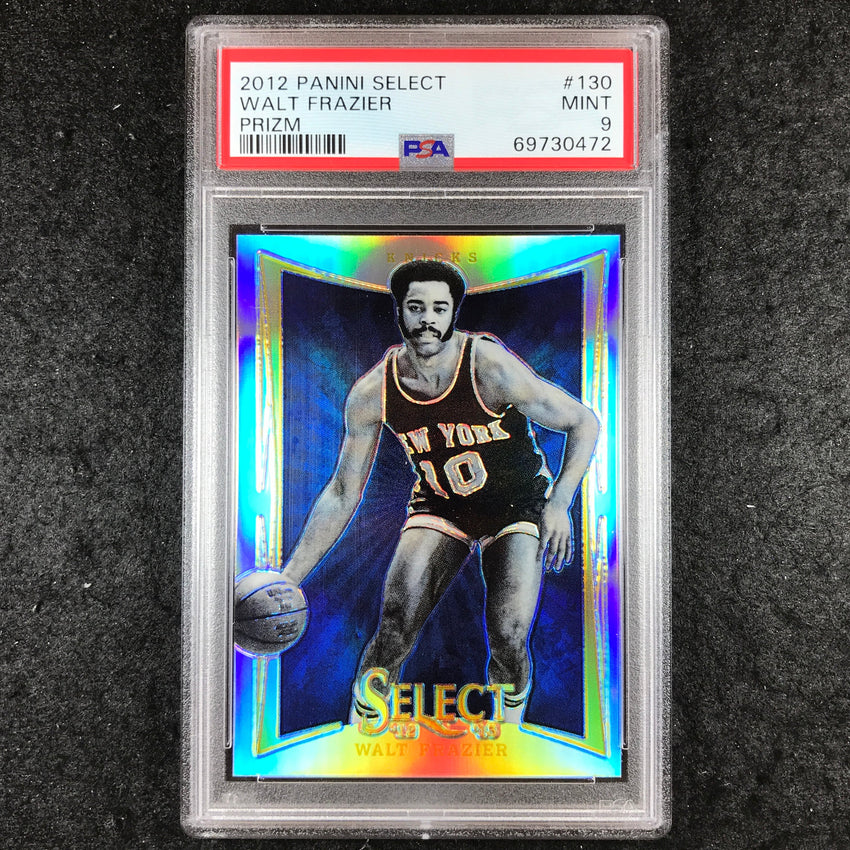 2012 Panini Select WALT FRAZIER Silver Prizm #130 PSA 9 (472)