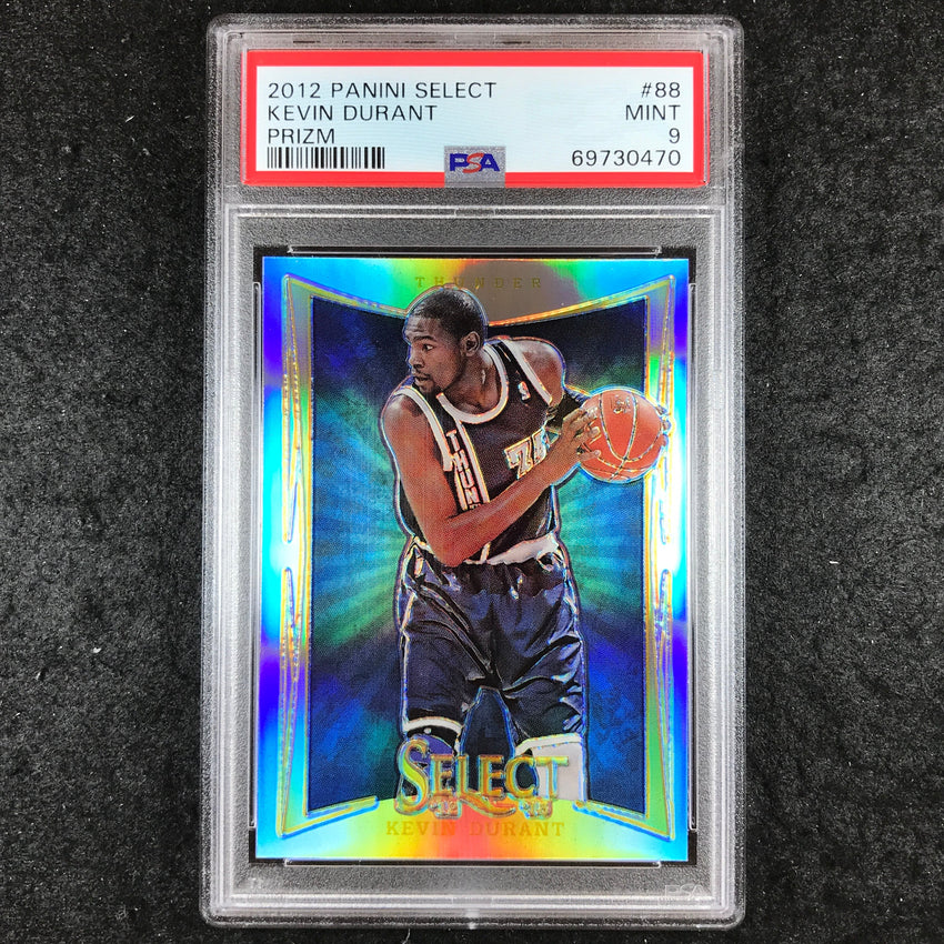 2012 Panini Select KEVIN DURANT Silver Prizm #88 PSA 9 (470)