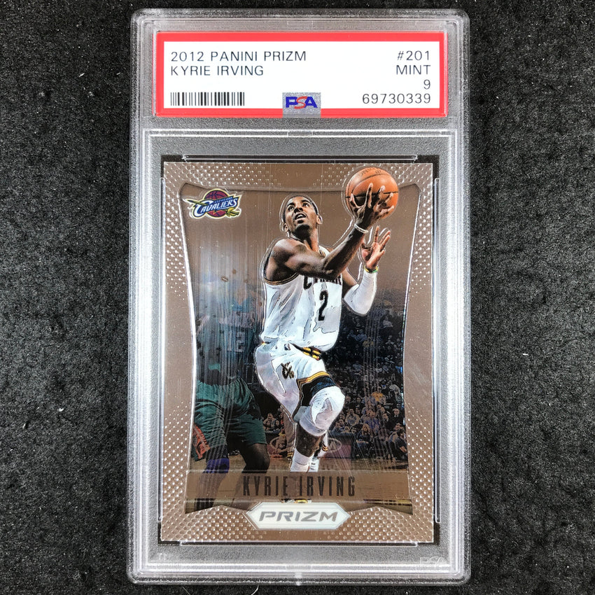 2012 Prizm KYRIE IRVING Base #201 PSA 9 (339)