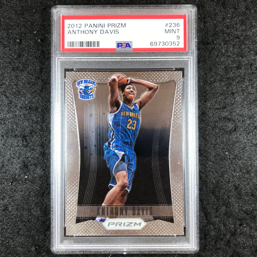 2012 Prizm ANTHONY DAVIS Rookie Base #236 PSA 9 (352)