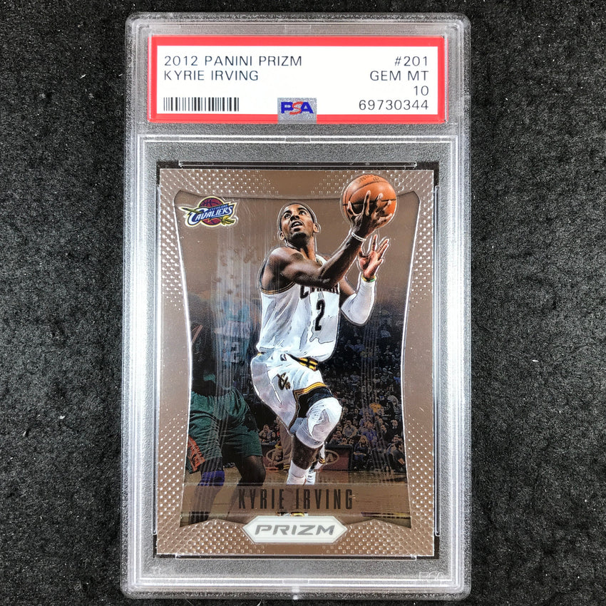 2012 Prizm KYRIE IRVING Base #201 PSA 10 (344)