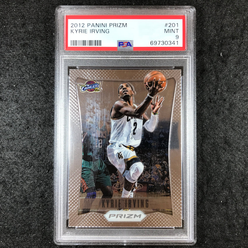 2012 Prizm KYRIE IRVING Base #201 PSA 9 (341)