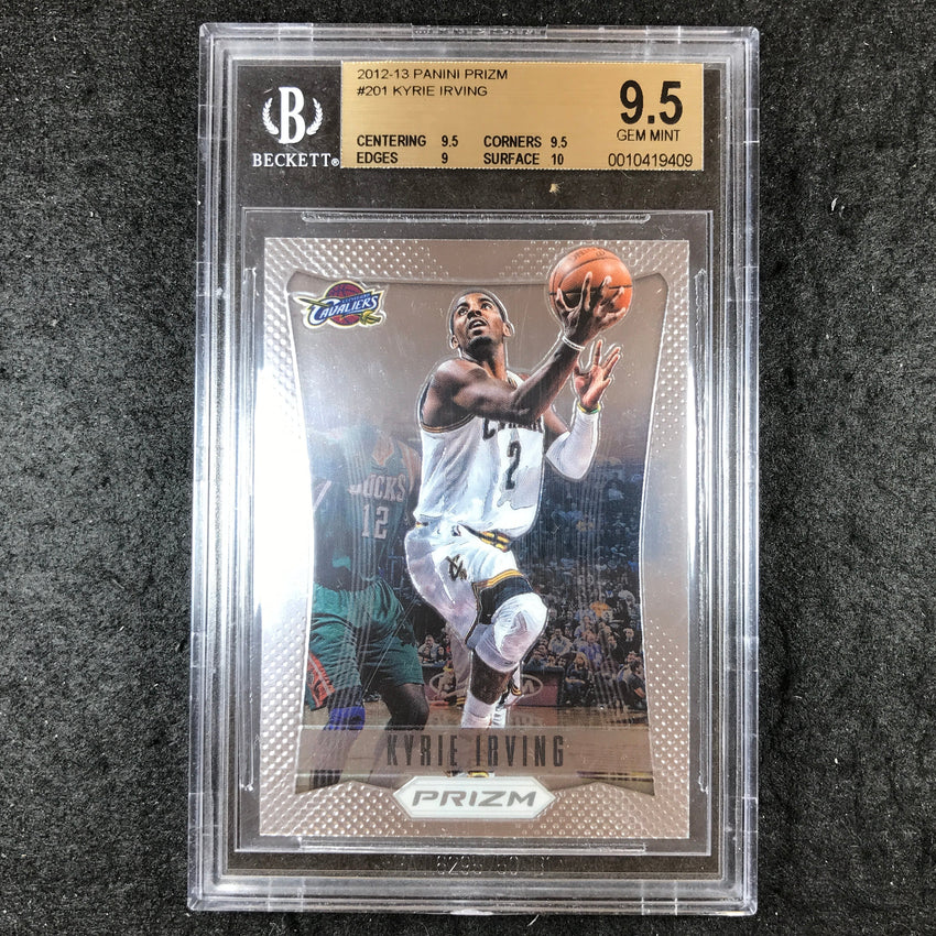 2012 Prizm KYRIE IRVING Base #201 BGS 9.5 (409)