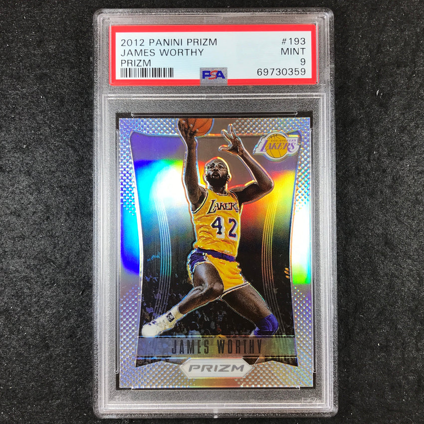 2012 Panini Prizm JAMES WORTHY #193 PSA 9 (359)