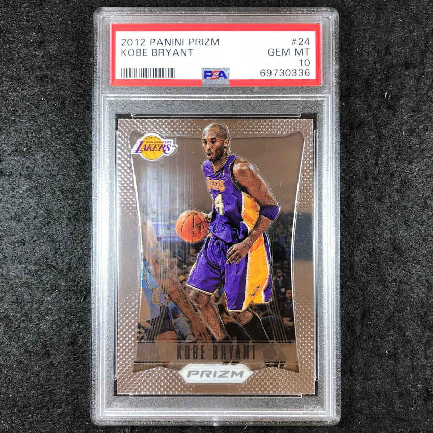 2012 Prizm KOBE BRYANT Base #24 PSA 10 (336)