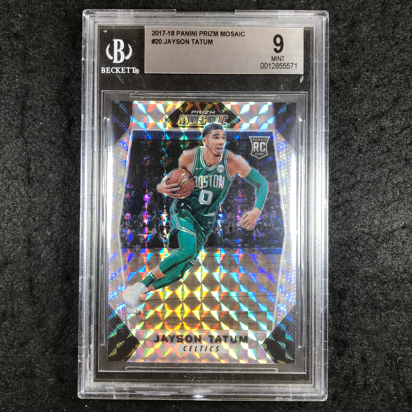 2017 Mosaic JAYSON TATUM Rookie Mosaic #20 BGS 9 (571)