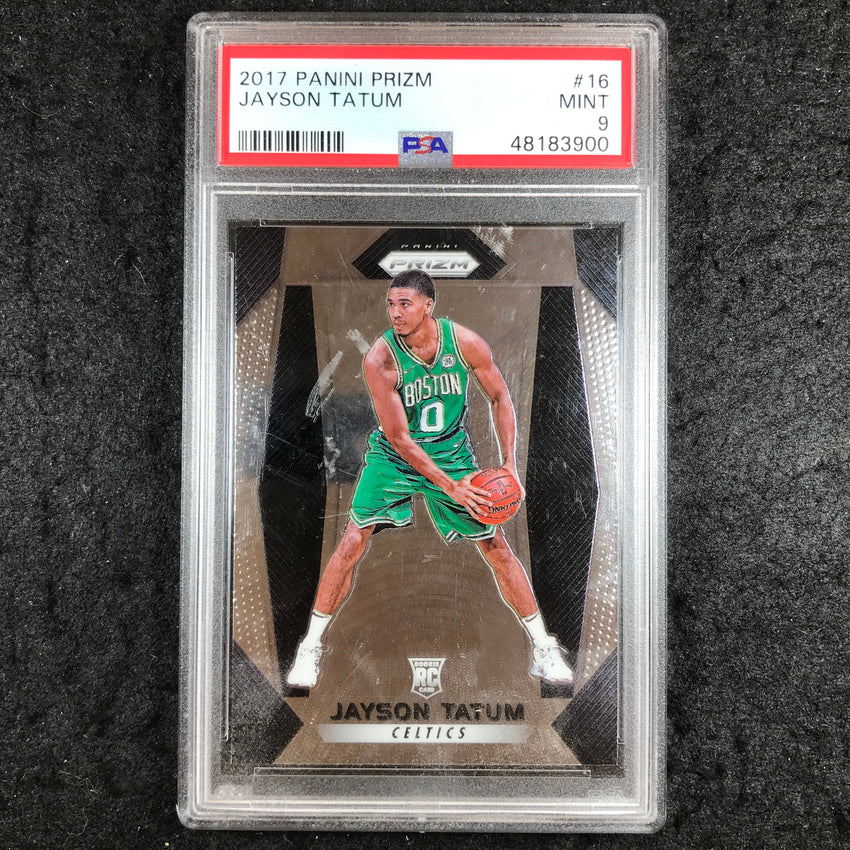 2017 Prizm JAYSON TATUM Rookie Base #16 PSA 9 (900)