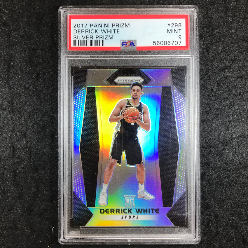2017 Prizm DERRICK WHITE Rookie Silver #298 PSA 10 (707)