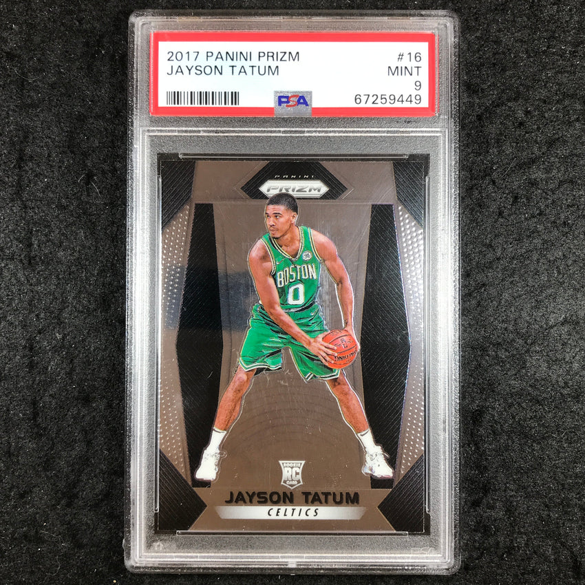 2017 Prizm JAYSON TATUM Rookie Base #16 PSA 9 (449)