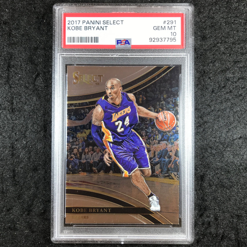 2017 Panini Select KOBE BRYANT Courtside #291 PSA 10 (795)